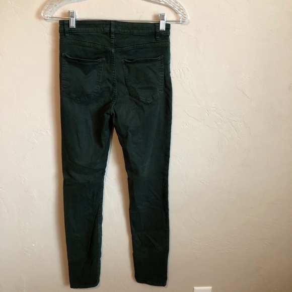 L.O.G.G Forest Green Skinny Jeans - Picture 6 of 10